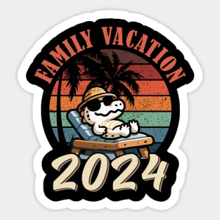 Family vacation 2024 Sticker